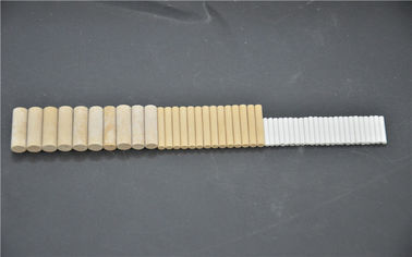 Uso industriale ceramico personalizzabile di Rod dell'ossido di alluminio con le forme complesse